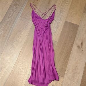 Zara Women's Magenta Dress